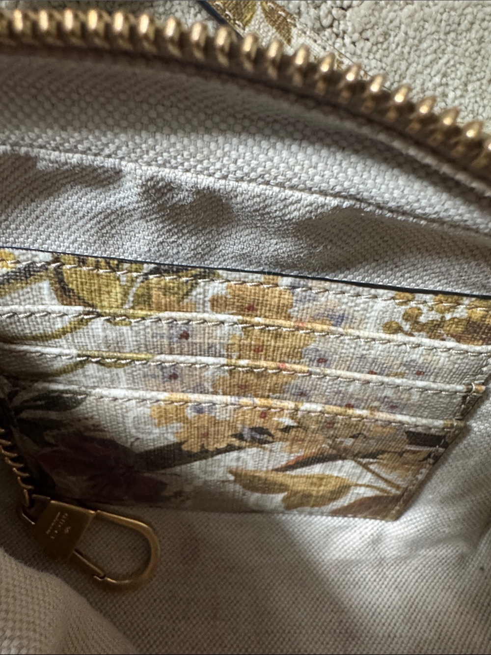Auth Gucci Ophidia Flora GG Canvas Web Detail Crossbody Bag Small - Picture 10 of 15